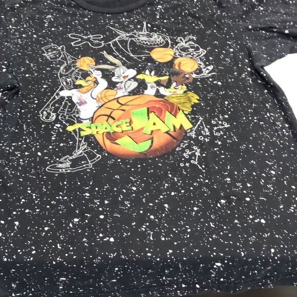 Space Jam Tune Squad Bundle T Shirts Sz. M One Long One Short - Picture 6 of 7
